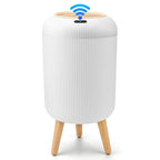 Pukomc Smart Sensor Trash Can, with lid, waterproof and touchless design.